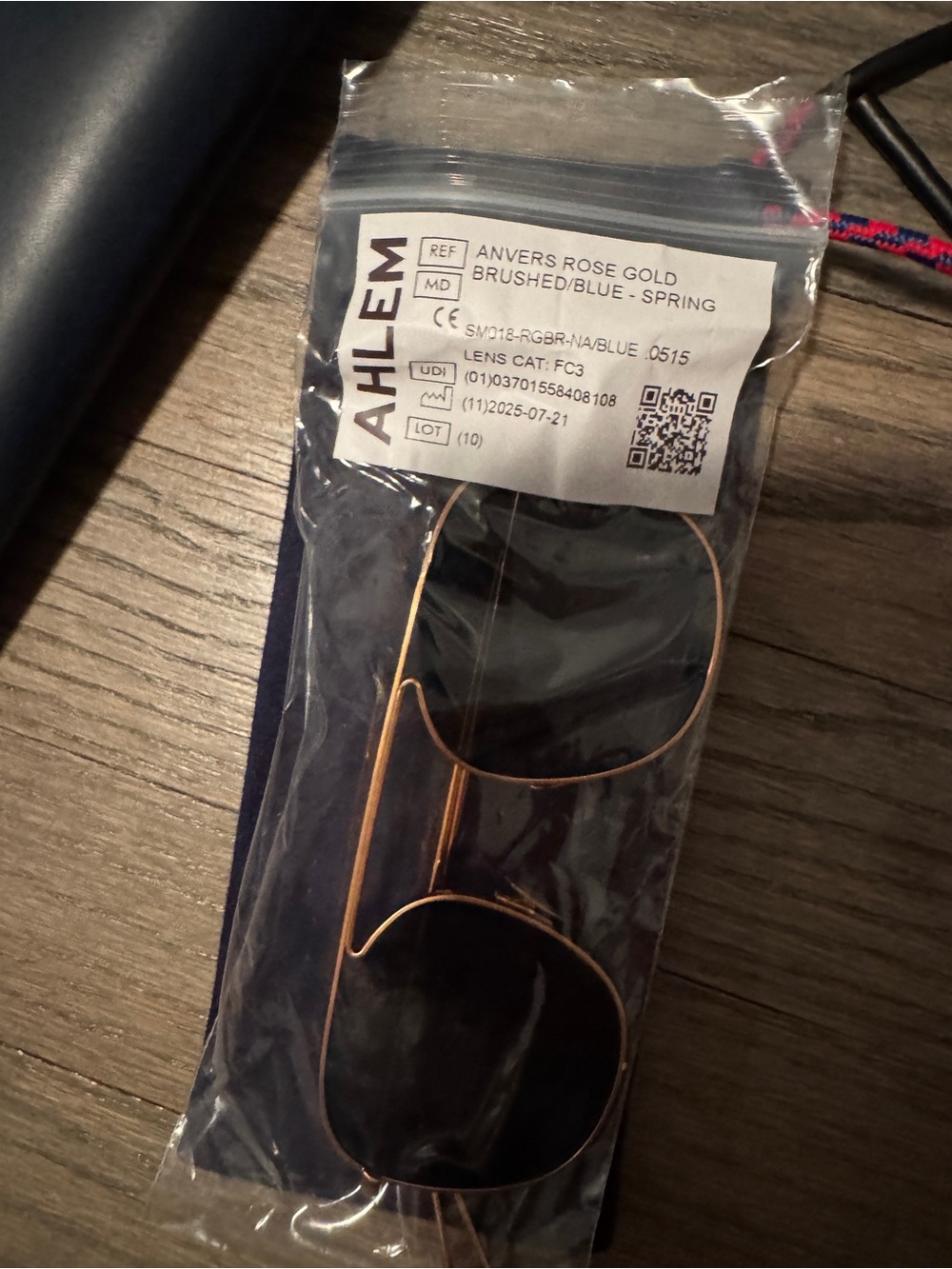 Ahlem Place d’Anvers Rose Gold sunglasses - Picture 4 of 5